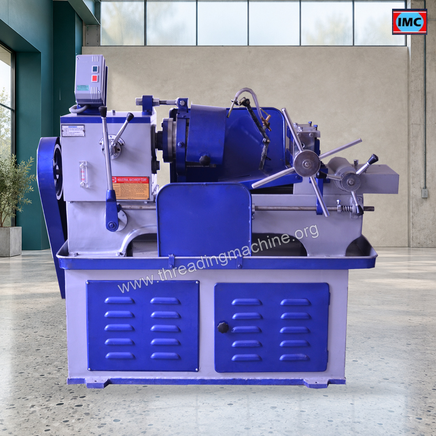 TMT Bar Threading Machine or Rebar Threading Machine