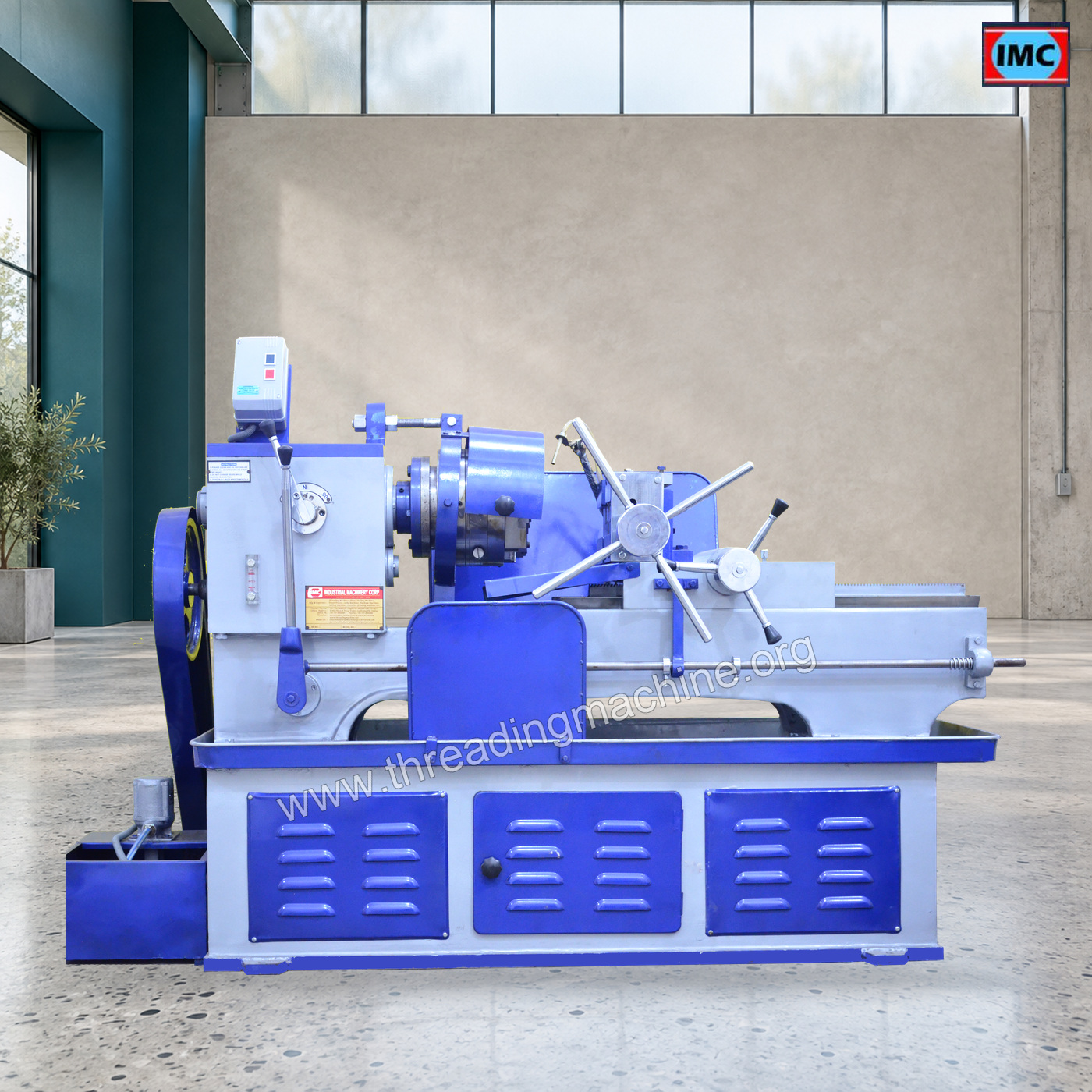 TMT Rebar Thread Cutting Machine